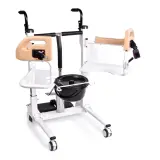 Comfort Plus DM-160 Tuvaletli Tekerlekli Sandalye Tuvalet Sandalyesi - 4