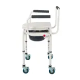 Comfort Plus DM-3520 Tuvalet Özellikli Tekerlekli Kovalı Komot Sandalyesi - 3