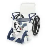 Comfort Plus DM-8088B Banyo ve Tuvalet Sandalyesi (Lacivert) (6 Tekerlekli) - 2