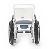Comfort Plus DM-8088B Banyo ve Tuvalet Sandalyesi (Lacivert) (6 Tekerlekli) - 4