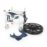 Comfort Plus DM-8088B Banyo ve Tuvalet Sandalyesi (Lacivert) (6 Tekerlekli) - 8