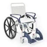 Comfort Plus DM-8088D Soft Lacivert Banyo ve Tuvalet Tekerlekli Sandalye