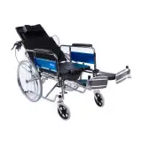 Comfort Plus DY02608GC Sırtı Yatar Ayak Kalkar Tuvalet Özellikli Tekerlekli Sandalye - 3