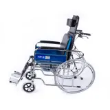 Comfort Plus DY02609GC Sırtı Yatar Ayak Kalkar Tuvalet Özellikli Tekerlekli Sandalye - 4