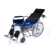 Comfort Plus DY02609GC Sırtı Yatar Ayak Kalkar Tuvalet Özellikli Tekerlekli Sandalye - 7