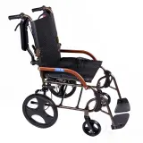 Comfort Plus GK863LABJ-12 Jet Black Transfer Alüminyum Tekerlekli Sandalye - 4