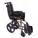 Comfort Plus GK863LABJ-12 Jet Black Transfer Alüminyum Tekerlekli Sandalye - 6