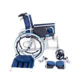 Comfort Plus KY954LGC-46 Sırtı Yatar Ayak Kalkar Alüminyum Özellikli Tekerlekli Sandalye - 7