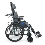 Comfort Plus PHW954LGC-46 Lux Alüminyum Özellikli Tekerlekli Sandalye (Baş Boyun Destekli, Baldır Destekli Ayaklar) - 3