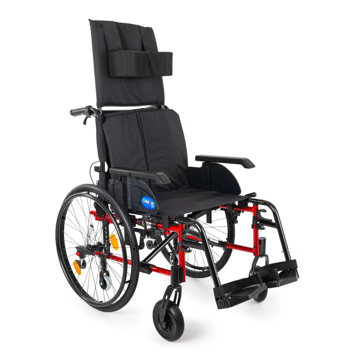 Comfort Plus Recline 45 cm (AL-001JL) Sirt Yatar Tekerlekli Sandalye