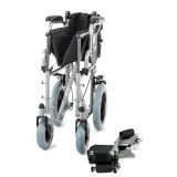 Comfort Plus YK9032F (DM-327 45 cm) Silver Ozellikli Transfer Tekerlekli Sandalyesi - 7