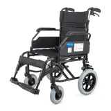 Comfort Plus YK9064F (DM-337 45 cm) Kahverengi Aluminyum Ozellikli Transfer Tekerlekli Sandalye - 2