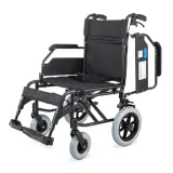 Comfort Plus YK9064F (DM-337 45 cm) Kahverengi Aluminyum Ozellikli Transfer Tekerlekli Sandalye - 3