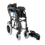 Comfort Plus YK9064F (DM-337 45 cm) Kahverengi Aluminyum Ozellikli Transfer Tekerlekli Sandalye - 8